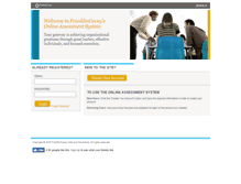 Tablet Screenshot of franklincoveyassessments.com